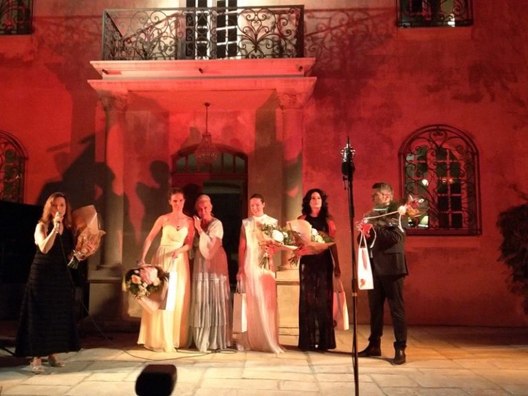 Chloé Chaume au Château Roubine