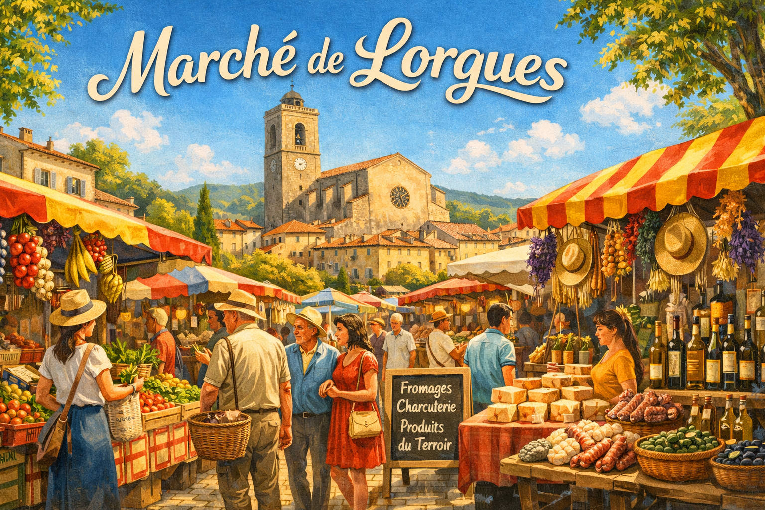 Marché de Lorgues