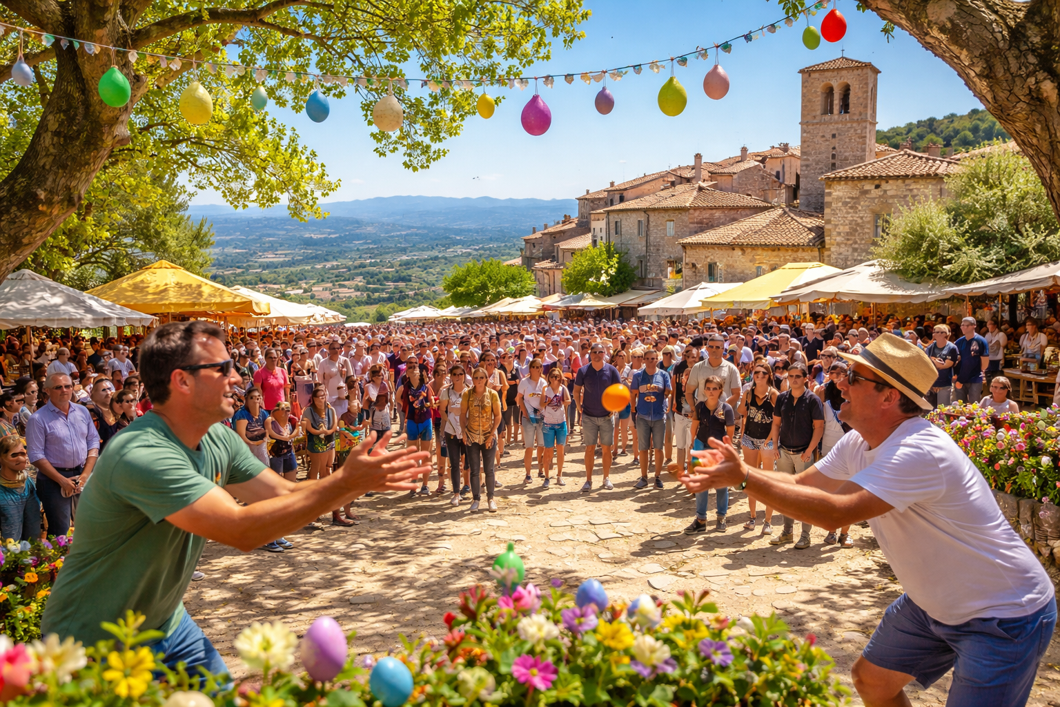 Fête de l'oeuf de Tourtour